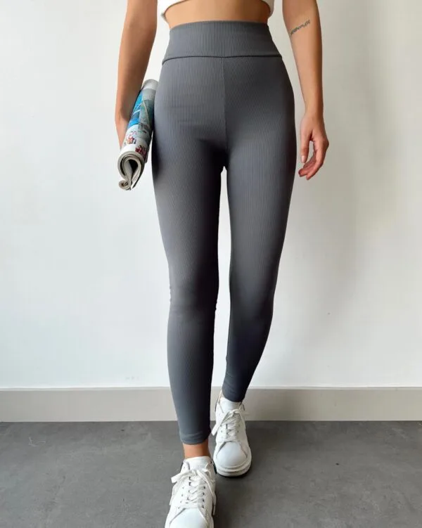 High Waist Dark Grey Legging