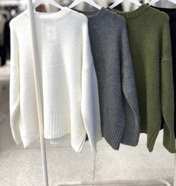 Mila Olive Sweatshirt - Image 2