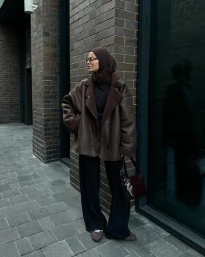Olga Dark Brown Jacket