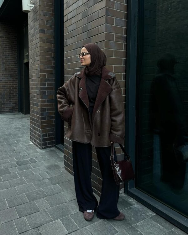 Olga Dark Brown Jacket