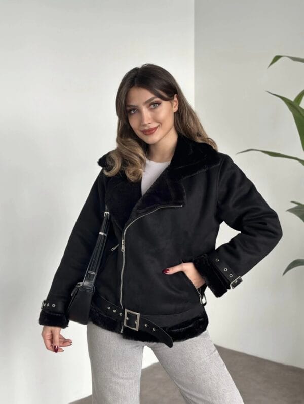 Allie Black Sleeve Jacket - Image 2