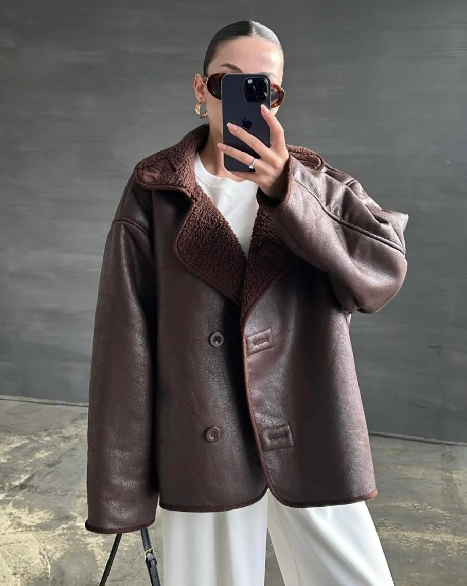 Olga Brown Jacket